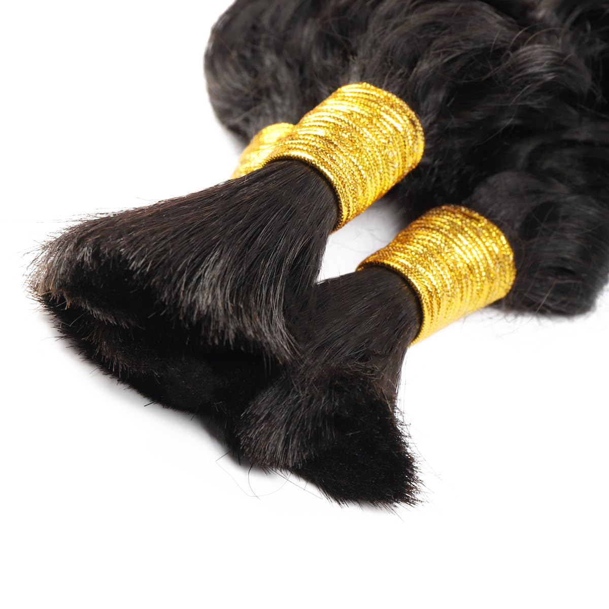 Water Wave Human Braiding Hair - Water Wave Bulk Human Hair For Braiding recension och pris