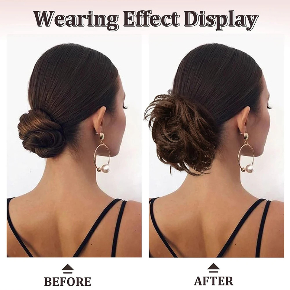 EAST Synthetic Chignon Messy B - Claw Clip Messy Bun Hair Piece recension och pris