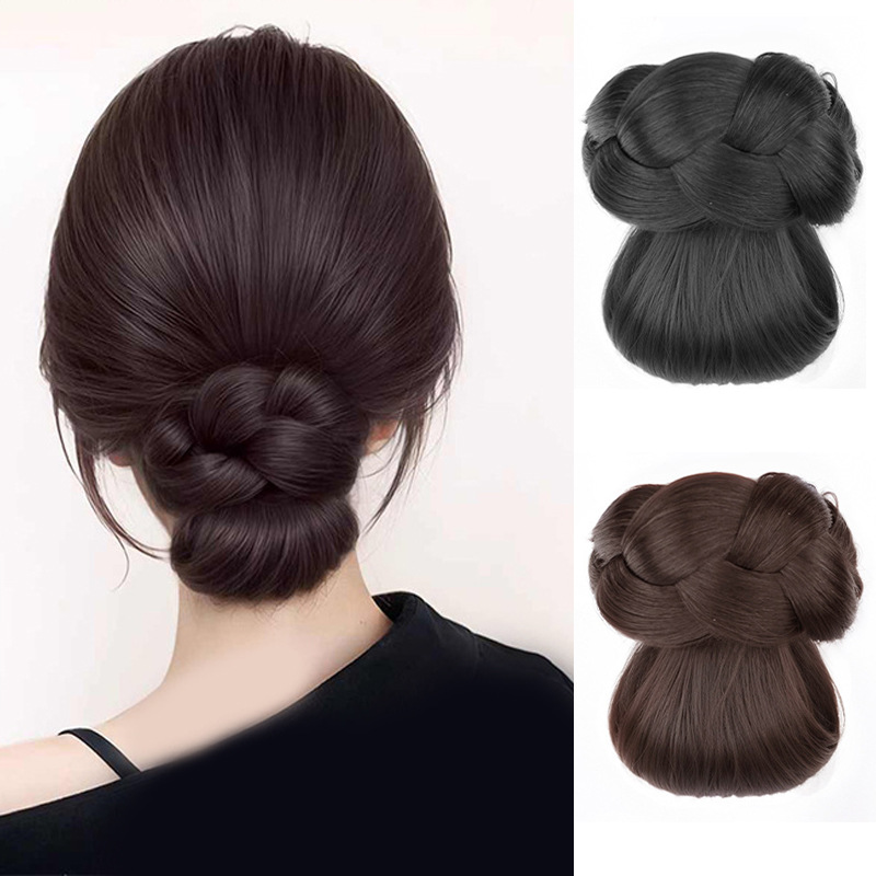 Synthetic Hair Accessories Bun - Claw Clip Messy Bun Hair Piece recension och pris