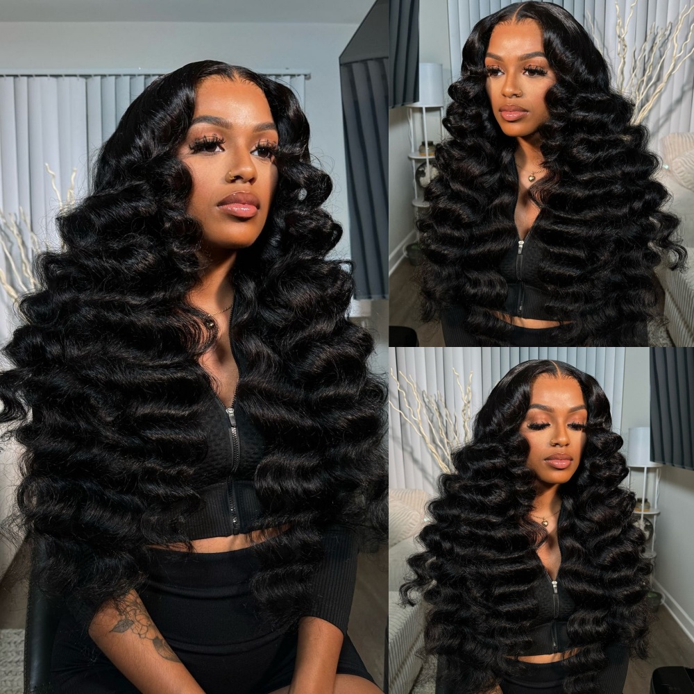 Loose Deep Wave Bundles With C - Deep Wave 3 Bundles With Closure recension och pris