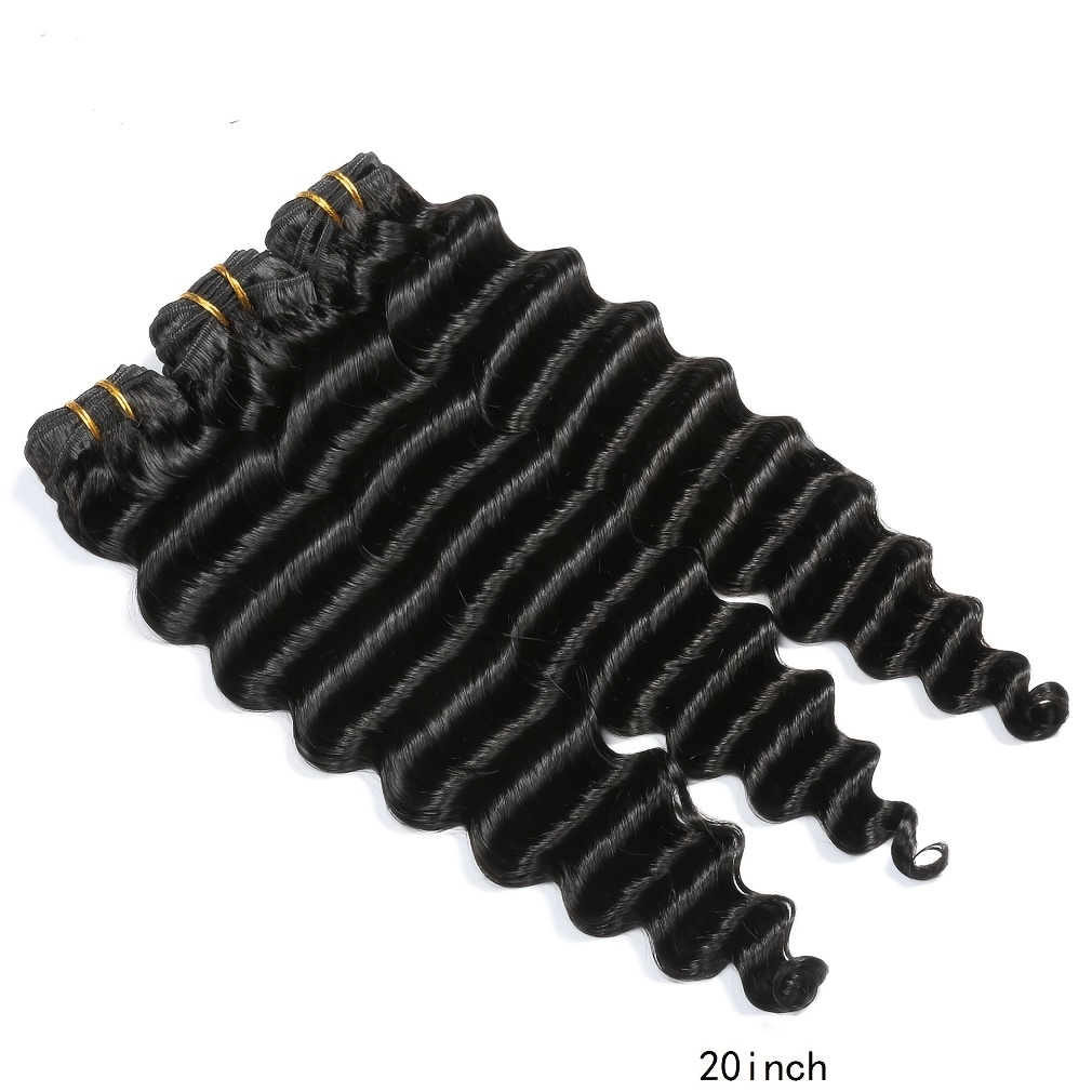 Loose Deep Wave Bundles With C - Deep Wave 3 Bundles With Closure recension och pris