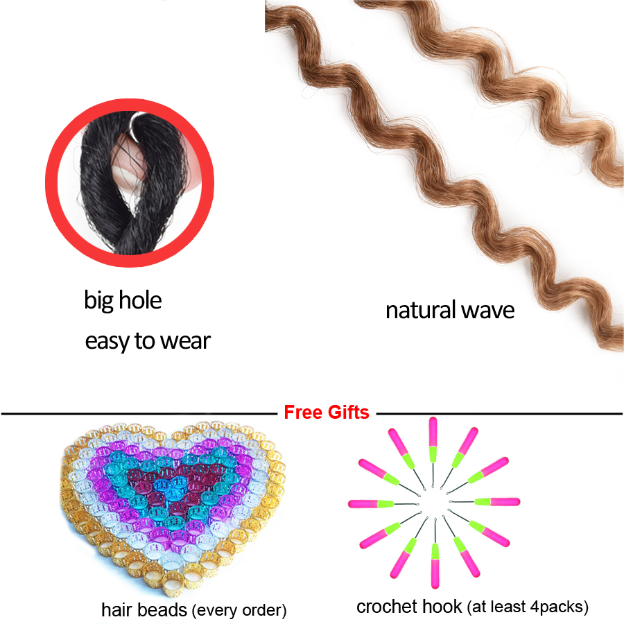 TOMO Passion Twist Crochet Hai - Water Wave Bulk Human Hair For Braiding recension och pris