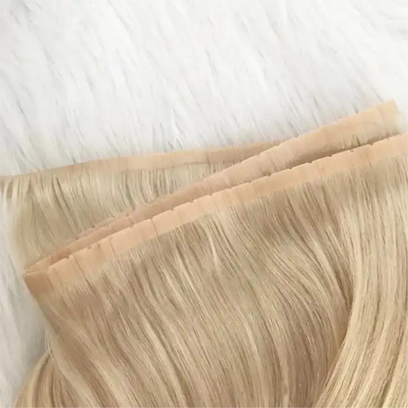Invisible PU Weft Hair with Ho - Invisible Tape In Extensions Real Hair recension och pris