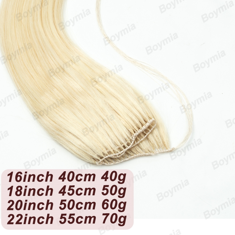 Feather Hair Extensions Natura - Invisible Tape In Extensions Real Hair recension och pris