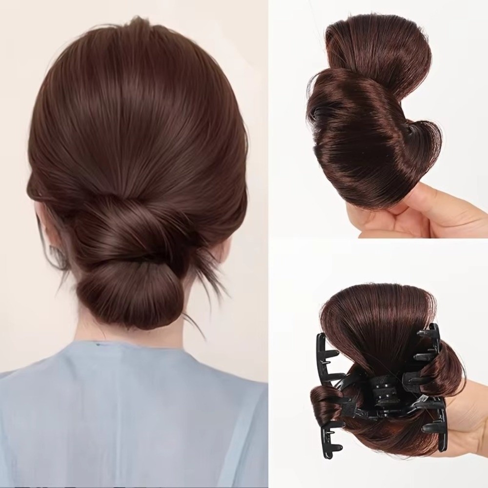 Naturally Synthetic Hair Bun W - Claw Clip Messy Bun Hair Piece recension och pris