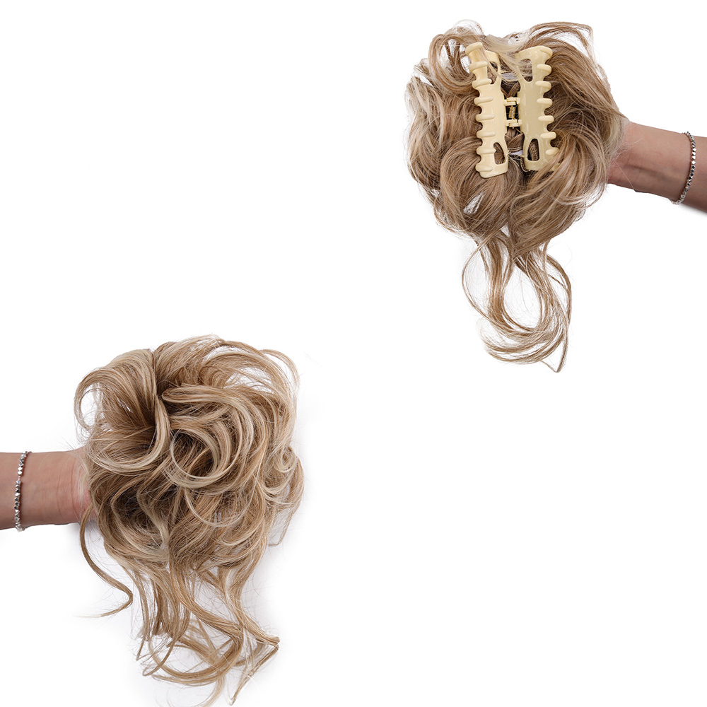 Synthetic Messy Bun Hair Piece - Claw Clip Messy Bun Hair Piece recension och pris