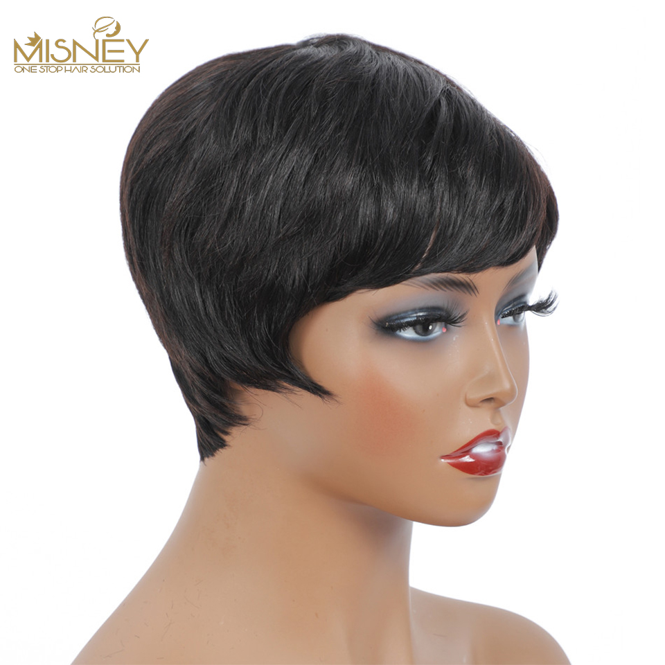 Short Human Hair Wigs Pixie Cu - Short Pixie Cut Wig Human Hair Cheap recension och pris