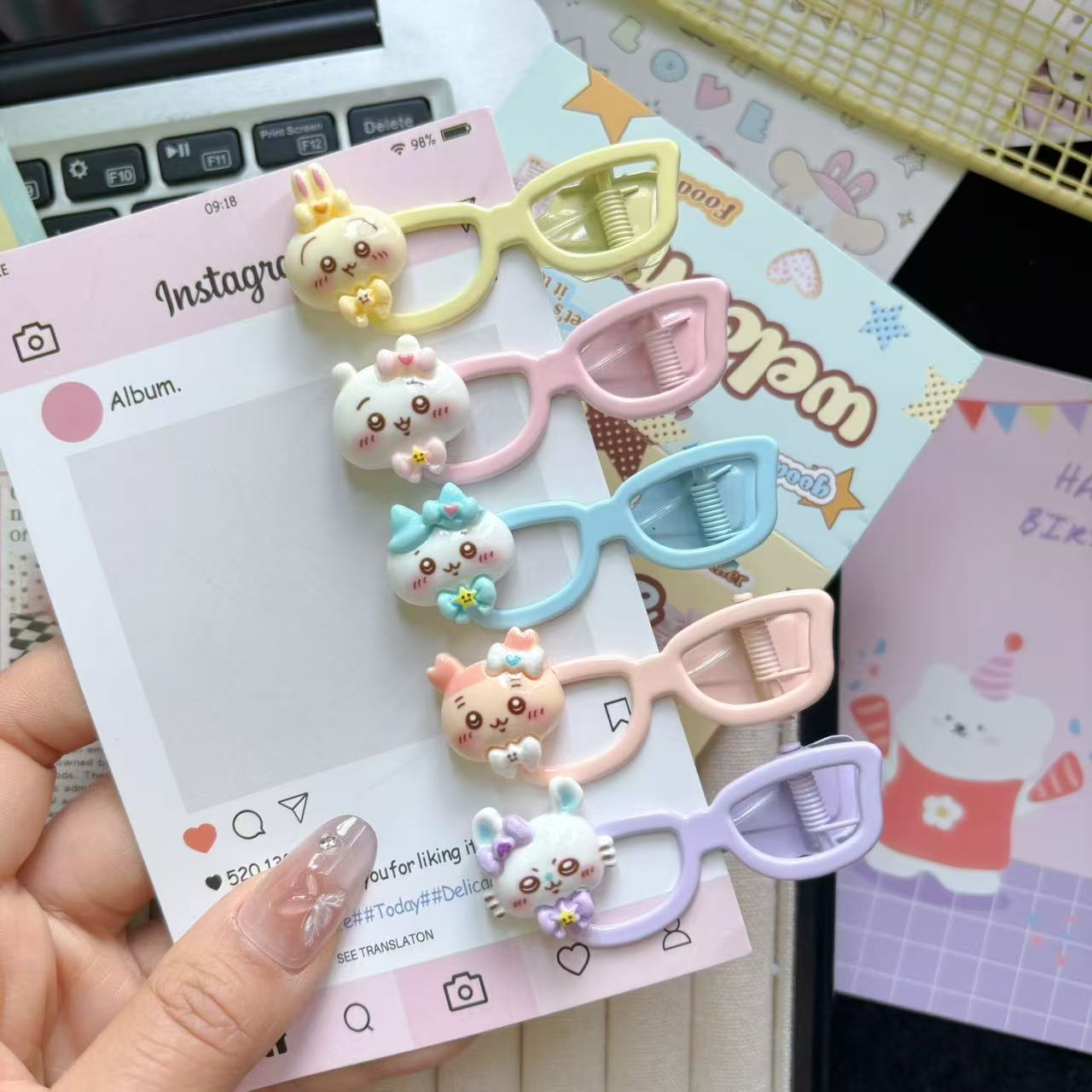 Ji Yi Ka Wa Cartoon Cute Littl - Hair Bundles recension och pris