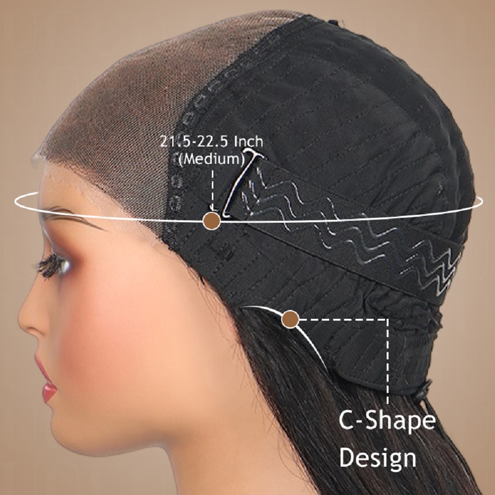 7x5 Straight Lace Wigs 32 inch - Glueless Wear And Go Human Hair Wig recension och pris