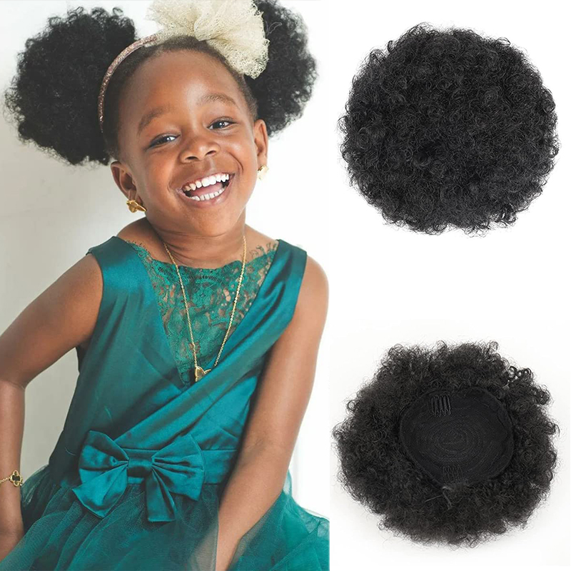 6Inch Afro Puff Drawstring Pon - Drawstring Afro Curly Puff Ponytail recension och pris