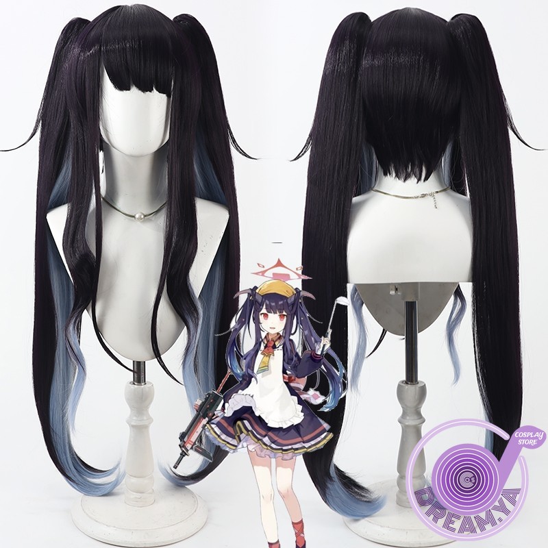 Aikiyo Fuuka Cosplay Wig Blue  - Synthetic Wigs recension och pris