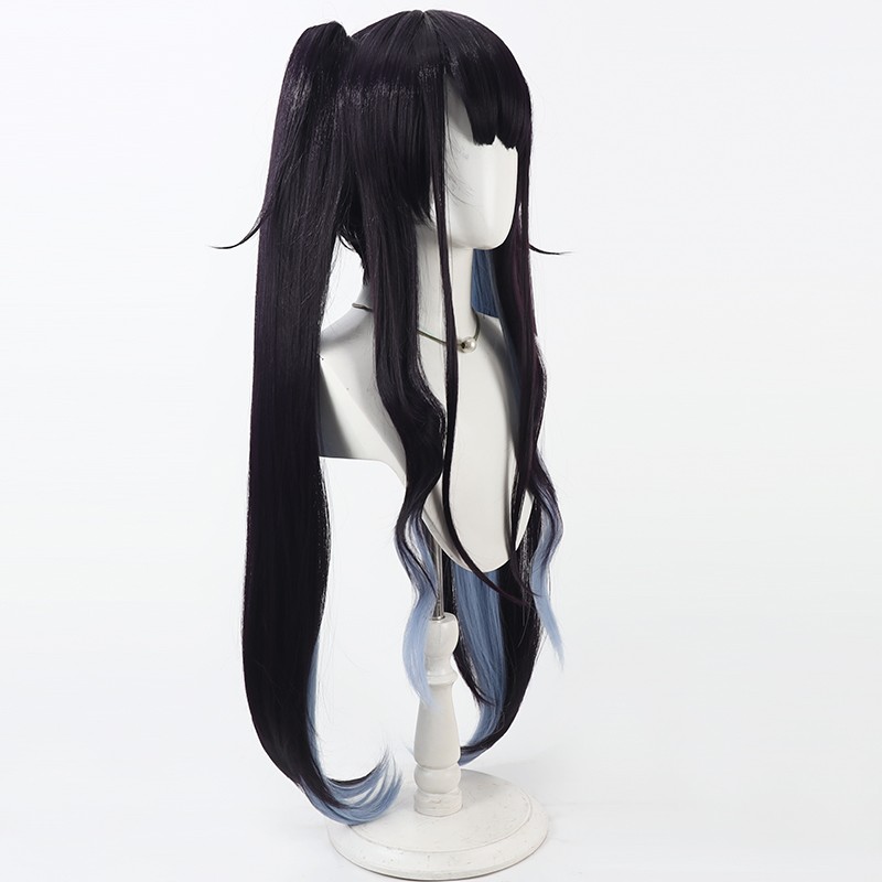 Aikiyo Fuuka Cosplay Wig Blue  - Synthetic Wigs recension och pris