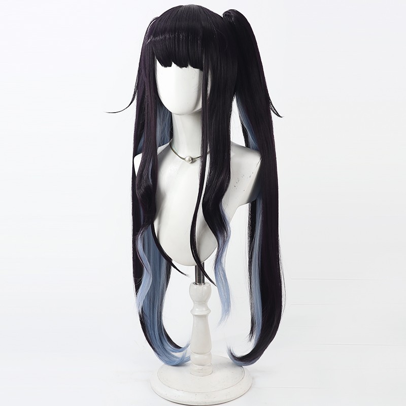 Aikiyo Fuuka Cosplay Wig Blue  - Synthetic Wigs recension och pris