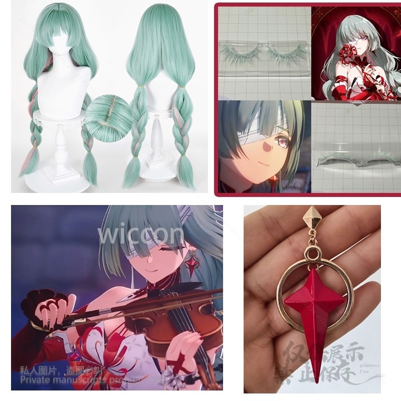 Anime Phrolova Cosplay Wig Gre - Synthetic Wigs recension och pris