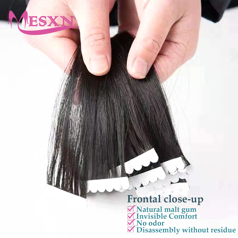 Mini Tape In Human Hair Extens - Invisible Tape In Extensions Real Hair recension och pris