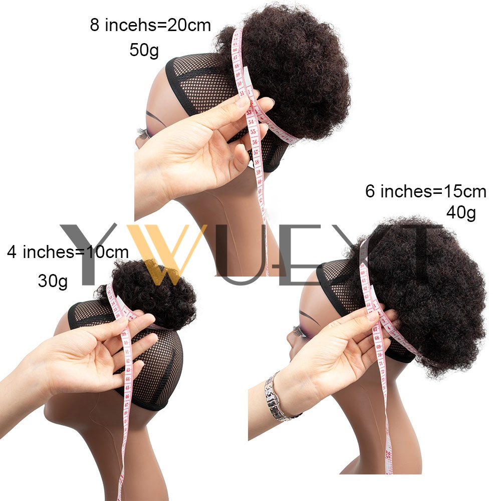 Afro Puff Drawstring Ponytail  - Drawstring Afro Curly Puff Ponytail recension och pris