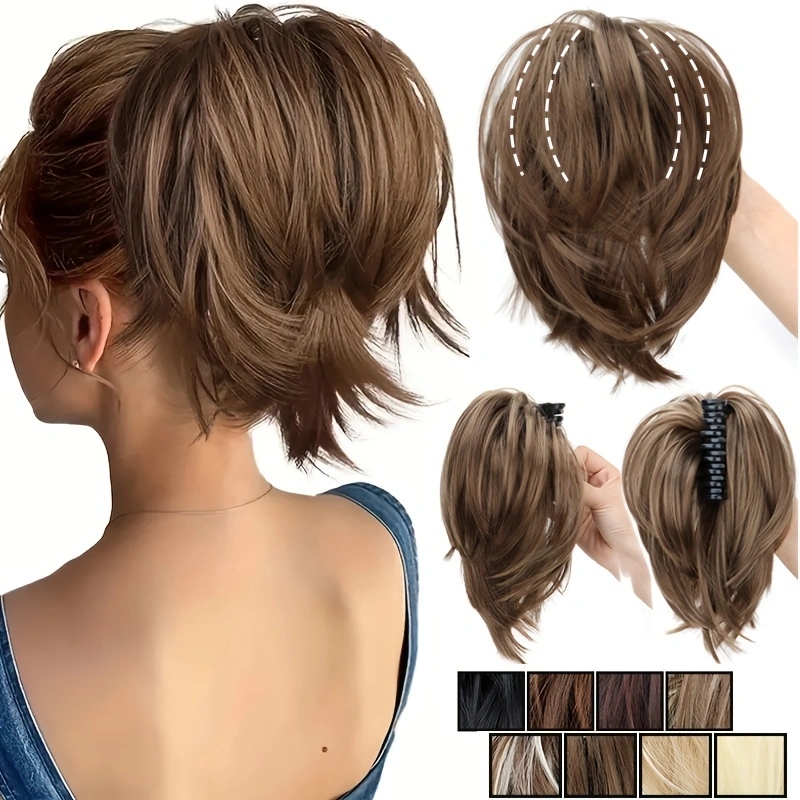 WIGSIN Synthetic Messy Bun Hai - Claw Clip Messy Bun Hair Piece recension och pris