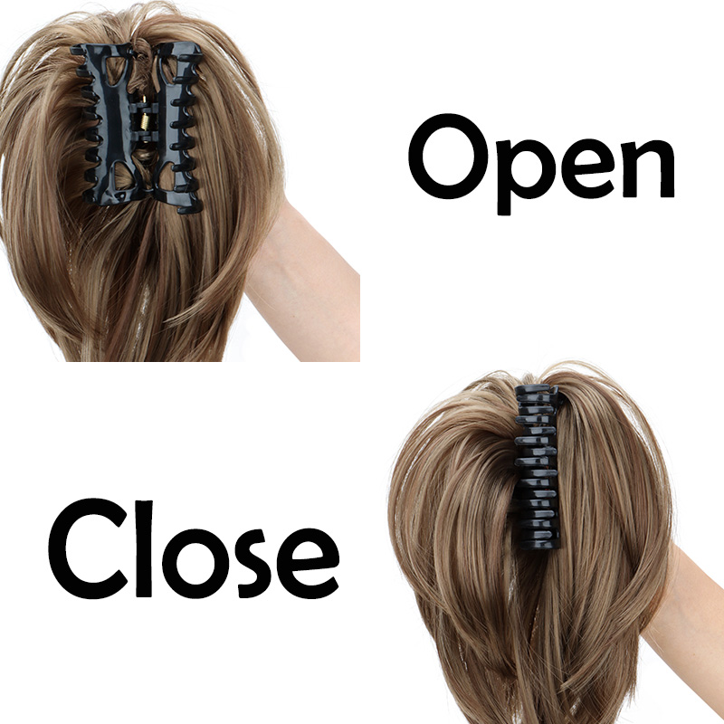 WIGSIN Synthetic Messy Bun Hai - Claw Clip Messy Bun Hair Piece recension och pris