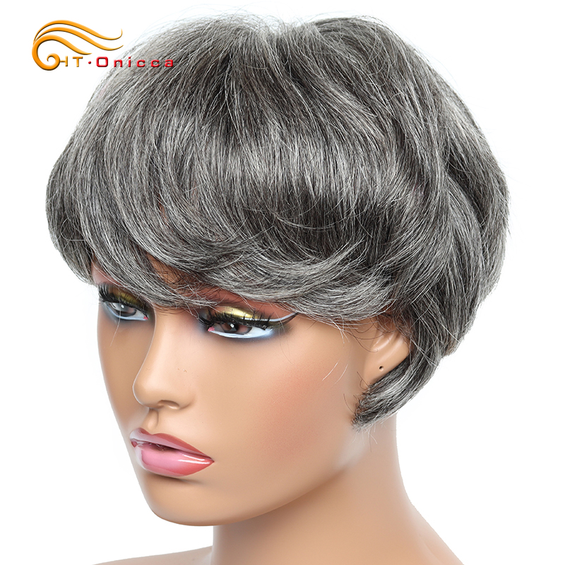 Cheap Short Wig Straight Human - Short Pixie Cut Wig Human Hair Cheap recension och pris