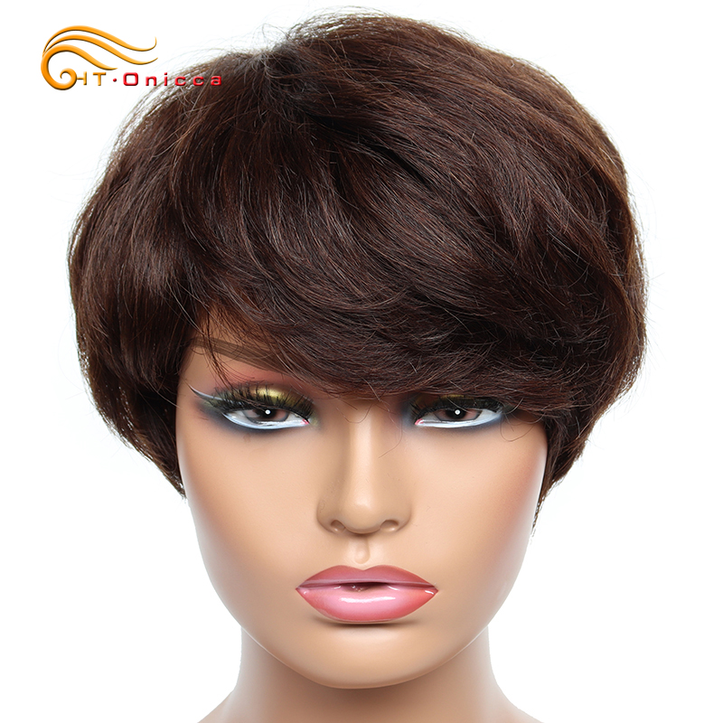 Cheap Short Wig Straight Human - Short Pixie Cut Wig Human Hair Cheap recension och pris