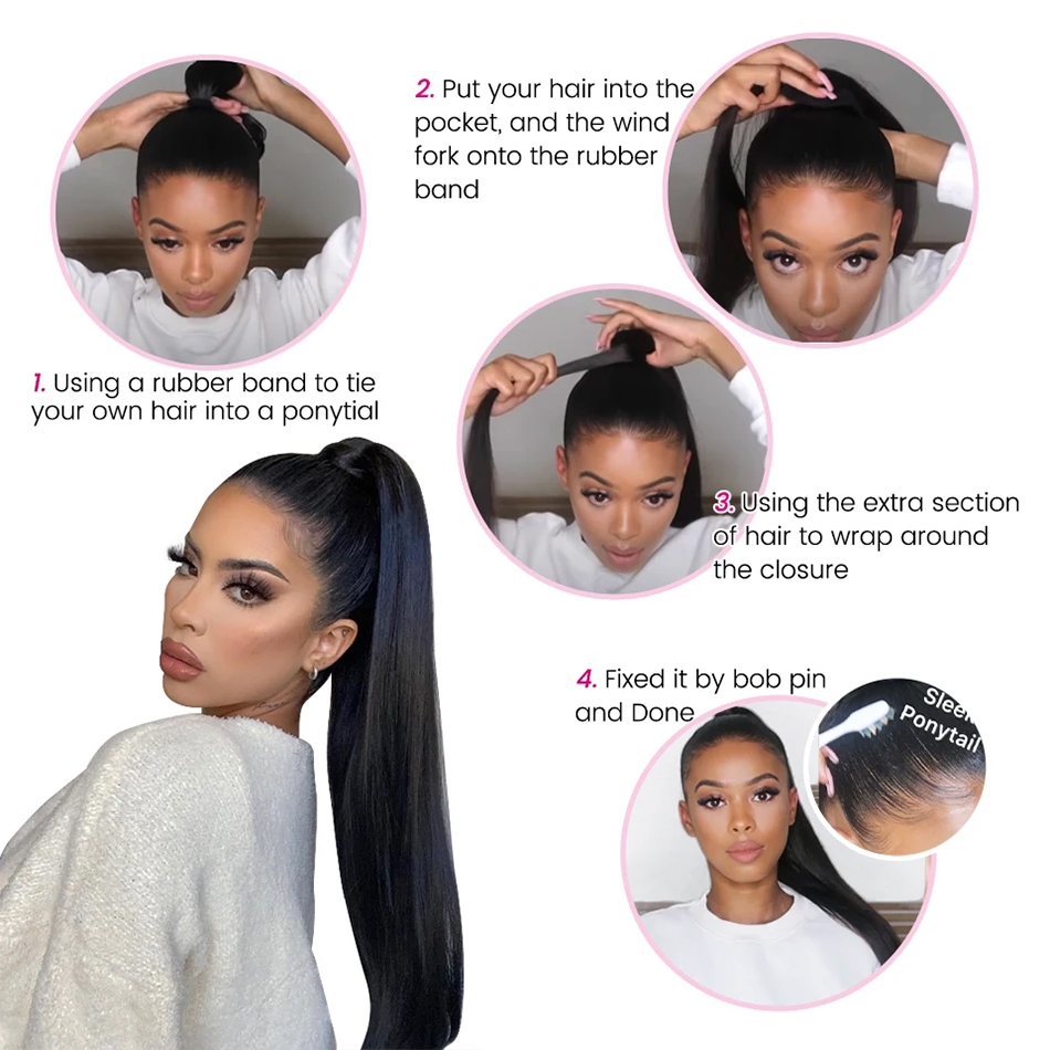 100g Kinky Straight Human Hair - Seamless Clip In Hair Extensions Human Hair recension och pris