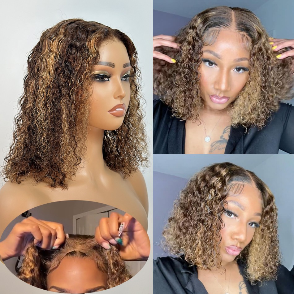 Wear & Go Wig P427 Honey Blond - Glueless Wear And Go Human Hair Wig recension och pris