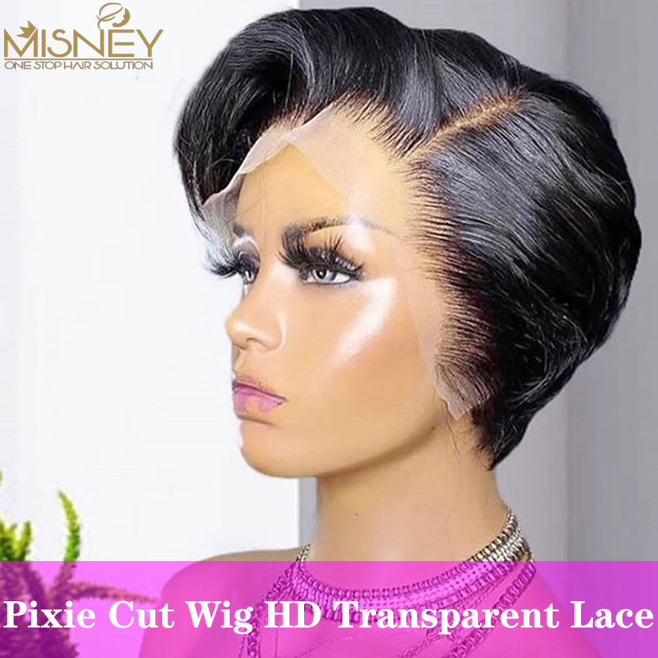 Short Bob Wig Pixie Cut Wig 13 - Short Pixie Cut Wig Human Hair Cheap recension och pris