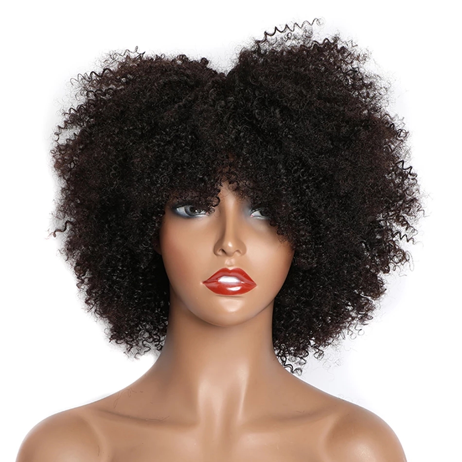 Human Hair Bob Wigs Short Kink - Short Pixie Cut Wig Human Hair Cheap recension och pris