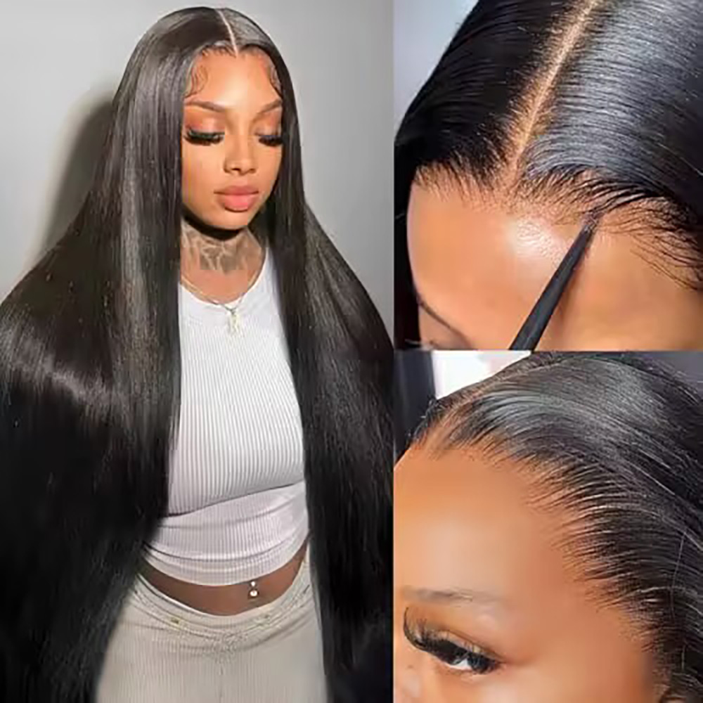 200% Density Bone Straight 7x6 - Hair Bundles recension och pris