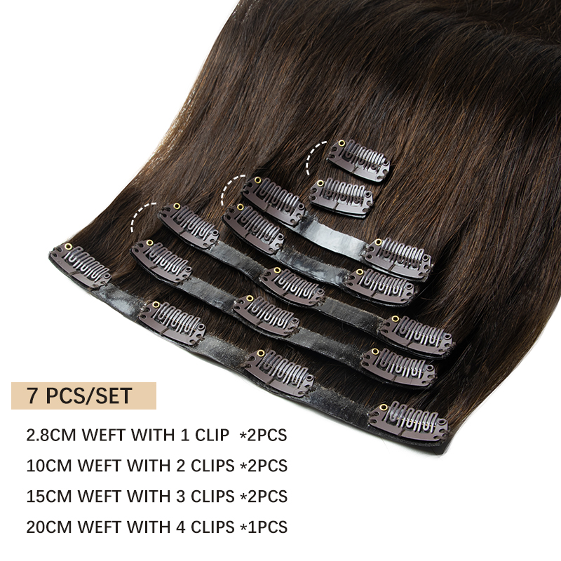 Invisible Thick PU Clip In Hum - Invisible Tape In Extensions Real Hair recension och pris