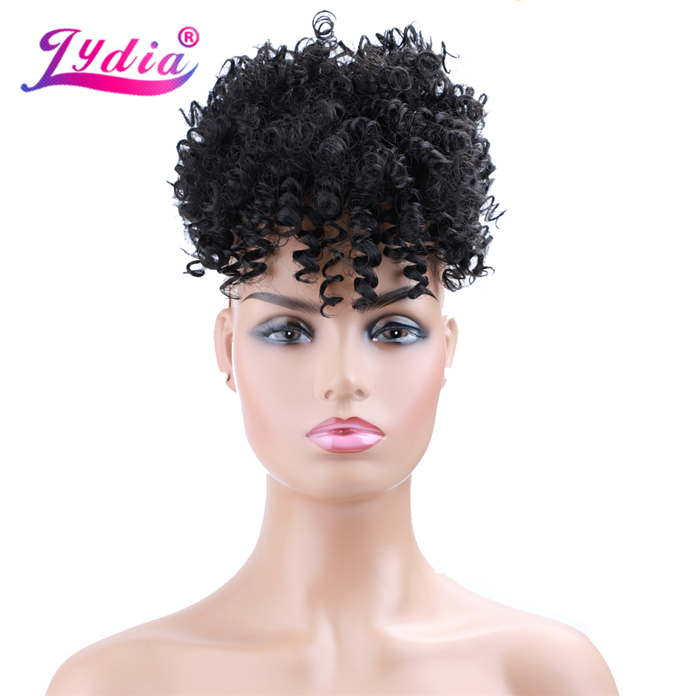 Lydia Drawstring Synthetic Hig - Drawstring Afro Curly Puff Ponytail recension och pris