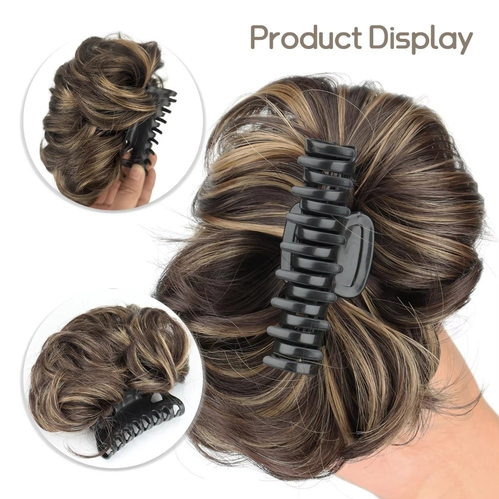 On Messy Hair Bun Hair Bun Cla - Claw Clip Messy Bun Hair Piece recension och pris